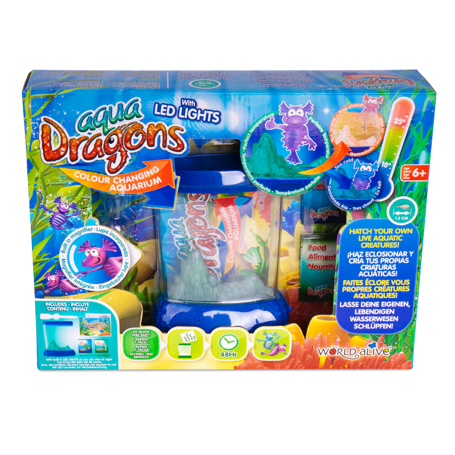 Aqua dragons aquarium met led licht.