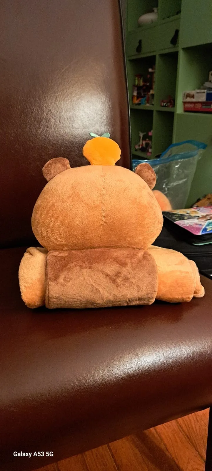 Capybara knuffel deken - Afbeelding 3